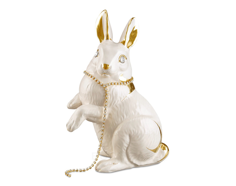ウサギの置物|陶器製 高級輸入家具専門店 EURO CASA ユーロ・カーサ